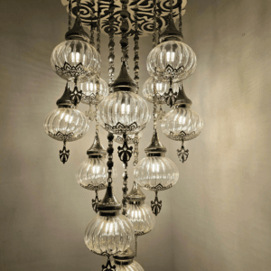 Celestial Crystal Cascade Chandelier