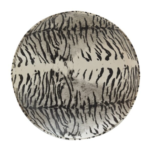 Zebra Print Footstool - Image 4