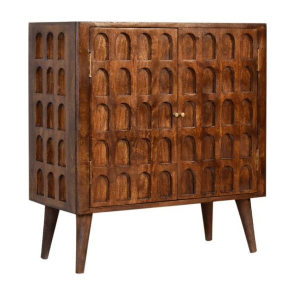 Chestnut Arch Cabinet - Image 2