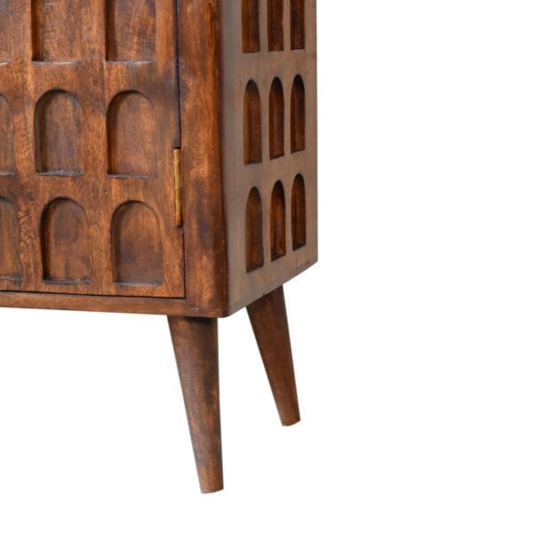 Chestnut Arch Cabinet - Image 6