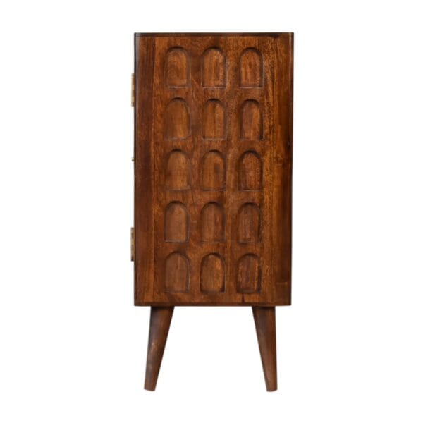 Chestnut Arch Cabinet - Image 8