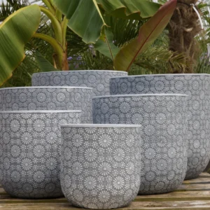Patterned Flower Planter