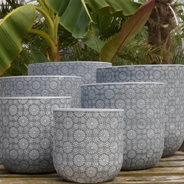 Patterned Flower Planter